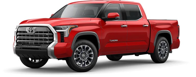 2022 Toyota Tundra Limited in Supersonic Red | Toyota of Grand Rapids in Grand Rapids MI