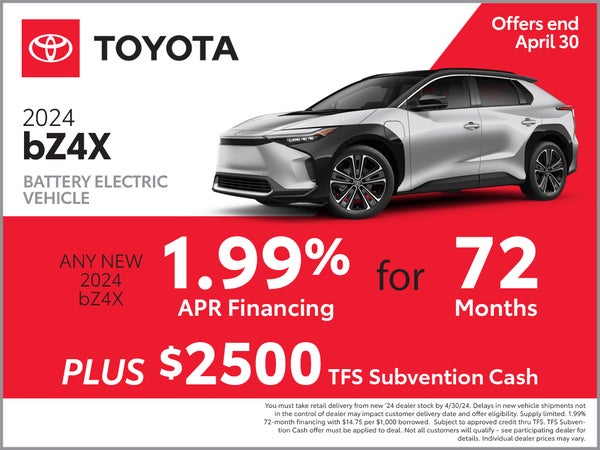 Lease Specials | Grand Rapids Toyota